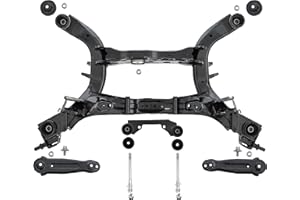 RD-AUTOPARTS Rear Subframe Axle W/Bolts &Arms Spring Seat Bushing for Nissan Murano 2003-2007 4WD AWD