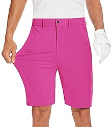 JWM Mens 9" Stretch Golf Shorts - Lightweight