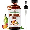 VITAL AFFAIR Batana Oil For Hair Growth - 100% Raw Oil From Honduras - Glass Bottle - Rich In Essential Nutrients - For Strong & Shiny Hair - 8 FlOz