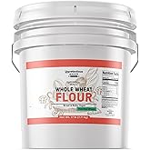Unpretentious Whole Wheat Flour, 3.5 Gallon, Hard Red Wheat, Baking & Cookies, Breads & More