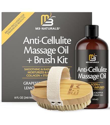 Amazon.com: REVO Anti Cellulite Massage Oil Infused with Collagen