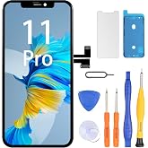 LL TRADER Screen Replacement for iPhone 11 Pro LCD 5.8" with Repair Kits | FHD, Waterproof Tape, Screen Protector