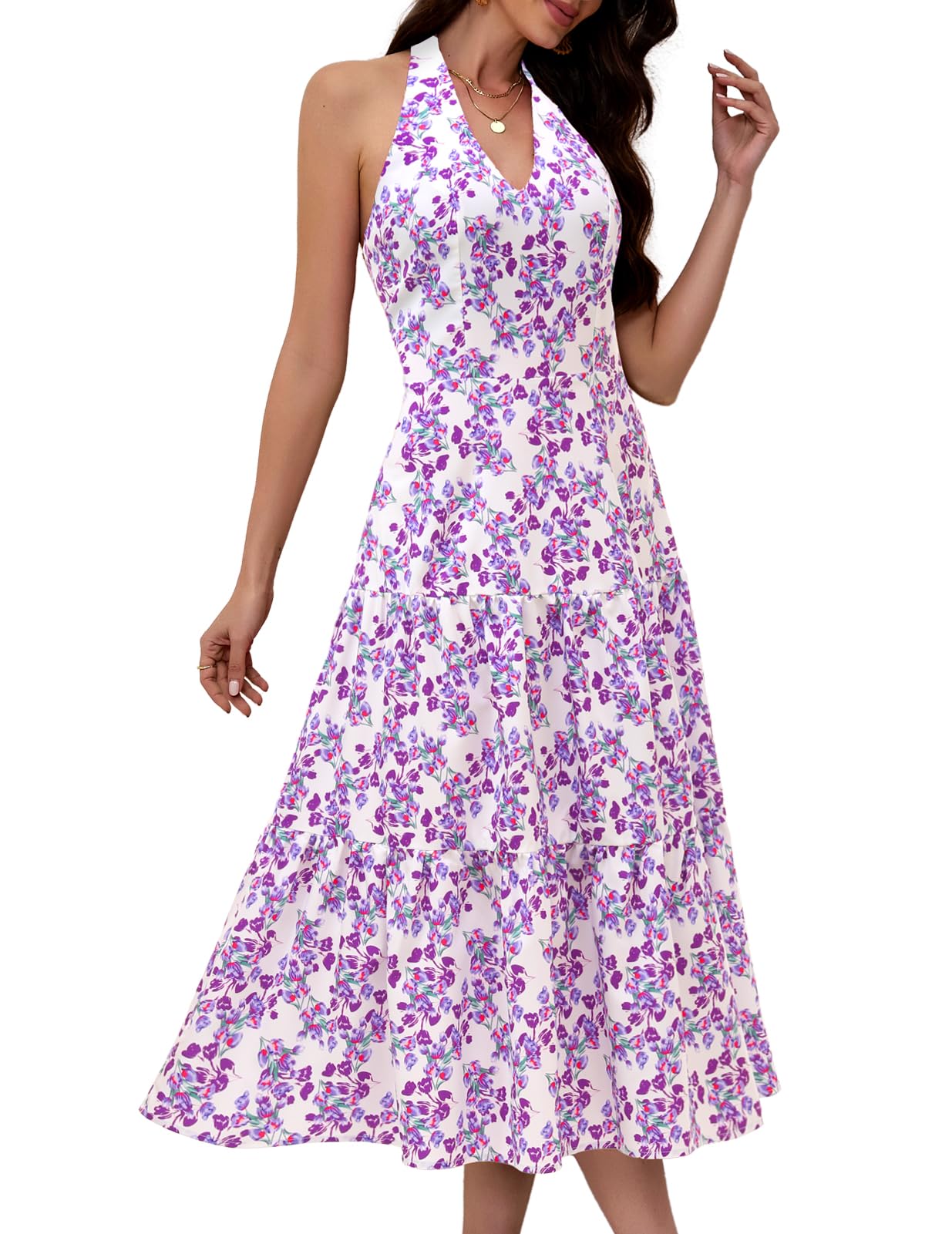 Boho Style Floral Two Piece Crop Top And Skirt Set – Boho Beach Hut