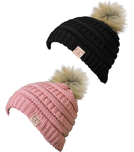 Amazon.com: Funky Junque Mommy & Me Beanie Set – Matching  display picture 2