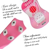 Ynanimery Kids Guitar Ukulele Toy 4 Strings Beginner Music Instrument Pink view 3