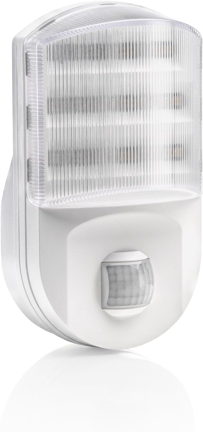Auraglow Rechargeable Wall Light With Motion Sensor – Cordless Wooden LED Lamp, Warm White