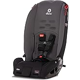 Diono Radian 3R, 3-in-1 Convertible Car Seat, Rear Facing & Forward Facing, 10 Years 1 Car Seat, Slim Fit 3 Across, Gray Slat
