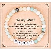 Kivosliviz Mimi Bracelet for Women Grandma Gifts from Granddaughter Christmas Gift for Mimi Bracelets