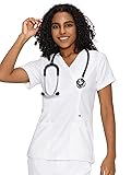 COZYFIT Scrub Tops for Woman - Back Princess