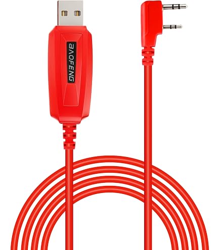 WOUXUN USB-K1 Programming Cable For Two Way Radios - Compatible With KG-UV6D KG-UV8D