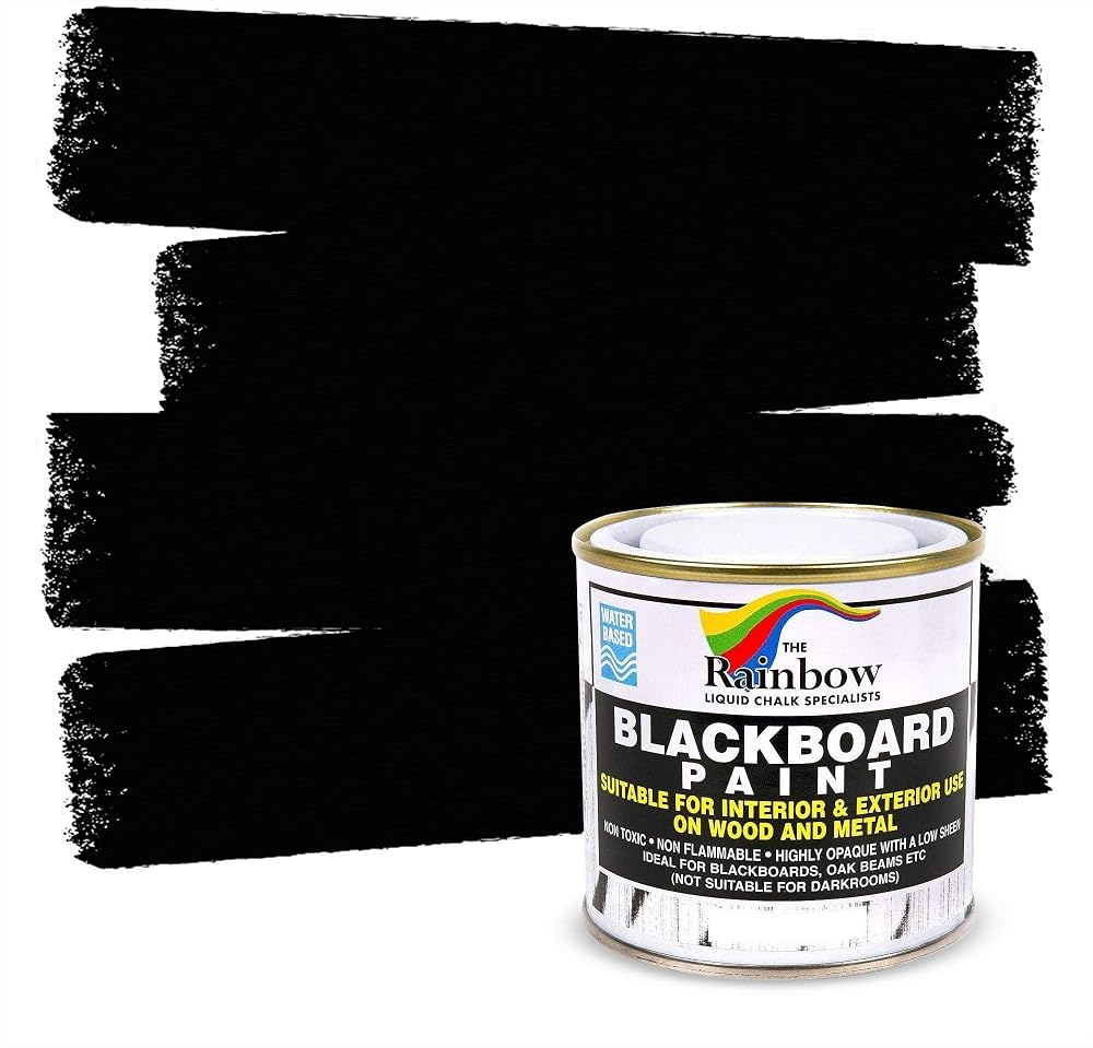 Rainbow Chalk Markers Ltd Blackboard Paint 250ml - Chalkboard Restorer