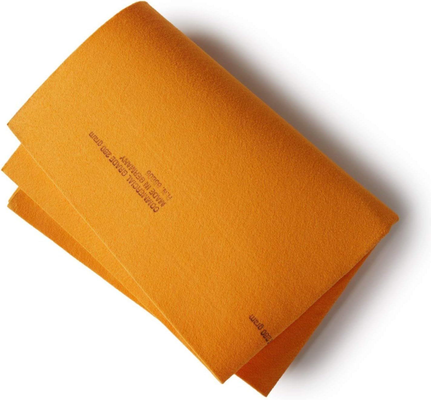 The Newest Original Shammy Towel, 260gm, Orange, Synthetic Chamois Cloth for Cars, Kitchen, Carpet, Windows, Body Drying