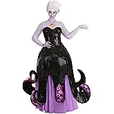 Disney The Little Mermaid Ursula Costume Womens, Black and Purple Ocotpus Dress Halloween Outfit