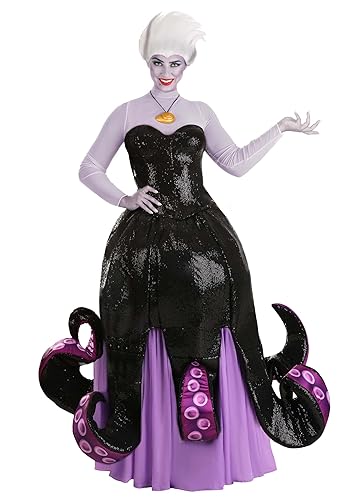 Disney The Little Mermaid Ursula Costume Womens, Black and Purple Ocotpus Dress  Halloween Outfit in Kenya | Whizz Costumes