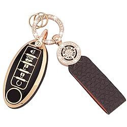 Koaudb Car Key Fob Cover Fit for Altima Rogue