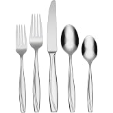 Oneida Camlynn 20-Piece 18/0 Silverware Set for 4, Flatware | mirror finish, dishwasher safe | includes knives, forks, and spoons | heavy duty, cutlery set for kitchen and dining