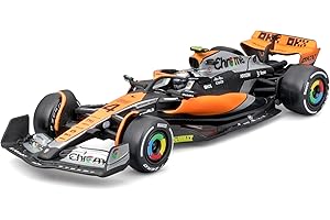 Bburago 1:43 F1 Race McLaren Racing MCL60 (2023) w/Driver - Norris #4