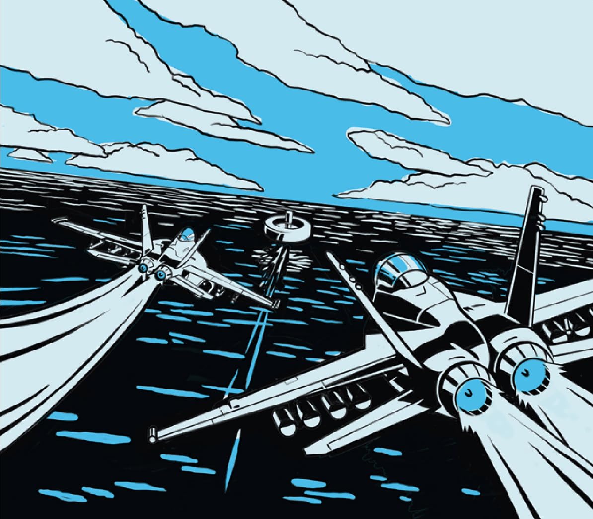 Plexity Labs UFO Tops USS Nimitz - Metal Spinning Fidget Toy Top - Inspired by The 2004 USS Nimitz UFO Incident - Psychedelic Stainless Steel