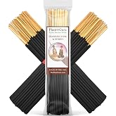 Frankincense and Myrrh Exotic Incense Sticks 7 Inch - Bulk 1 Bundle 85 to 100 Sticks - Natural 7" Long Lasting Aroma that Burns for 30 to 45 Minutes.