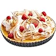 BAKKENMASTER Bakken- Swiss Tart Pan – Quick Release Removable Base, Non-Stick Fluted Edge, Durable Steel - Create Perfect Pies, Fruit Tarts, and Quiches with Ease