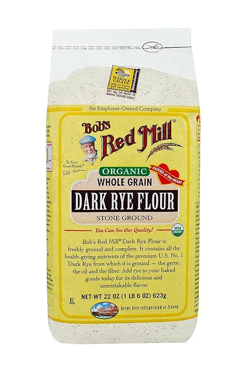 Bob S Red Mill Dark Rye Flour 22 Oz Amazon In Health Personal
