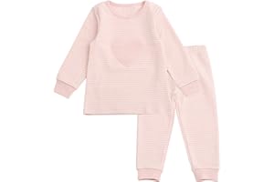 CozeeME Modal Girls Layette T-Shirt and Jogger Pants Play Set Outfit Newborn to Little Kid Sizes (6-9 Months - 5-6)