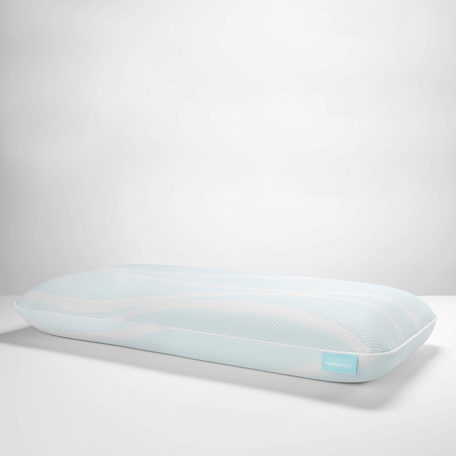 TempurPedic TEMPURBreeze Cooling ProLo Memory Foam King Pillow, white