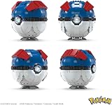 MEGA Brands Mega Pokémon Great Ball Buildable 299 Pieces Light 5 in Tall HMW04 view 4