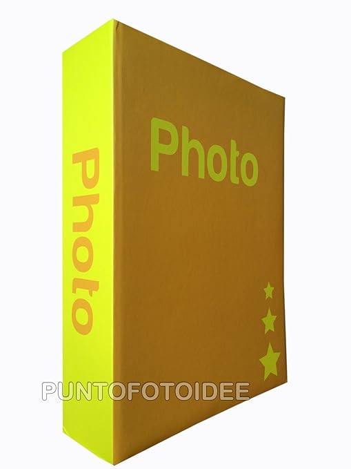 title=Album Fotografico Basic a Tasche 13X19- 300 Foto- Memo- Giallo