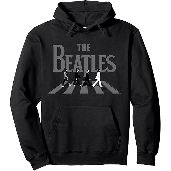 Amazon.com: Beatles Abbey Road Hooded Sweatshirt Zippered Hoodie