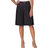 Ab"solution Skyrise Relaxed Bermuda Shorts with Front Pleats