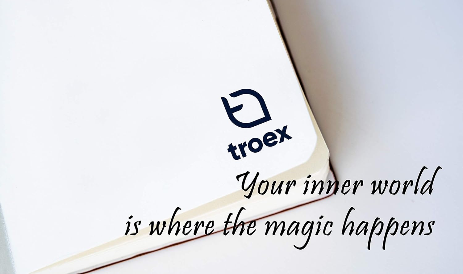 Troex PU Leather Journal Writing Notebook with Ballpoint Pen - Image 4