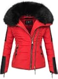 Jacken Damen: Navahoo Warme Damen Winter Stepp Jacke Teddyfell Winterjacke Parka Mantel B Frauen Th
