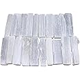 SOUL STICKS 4 Selenite Crystal Wand | Variety Pack Selenite Sticks for Healing | Reiki & Metaphysical Energy Drawing | Wicca Altar Crystals Stick Healing Reiki Home Witchcraft Supplies - Pack of 20