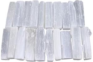 SOUL STICKS 2 Selenite Crystal Wand | Variety Pack Selenite Sticks for Healing | Reiki & Metaphysical Energy Drawing | Wicca 