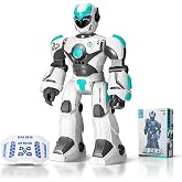 Zreswap Remote Voice Control Large Robot: Intelligent Programmable Popular Science Story Toys with Gesture Sensing Presents for Kids