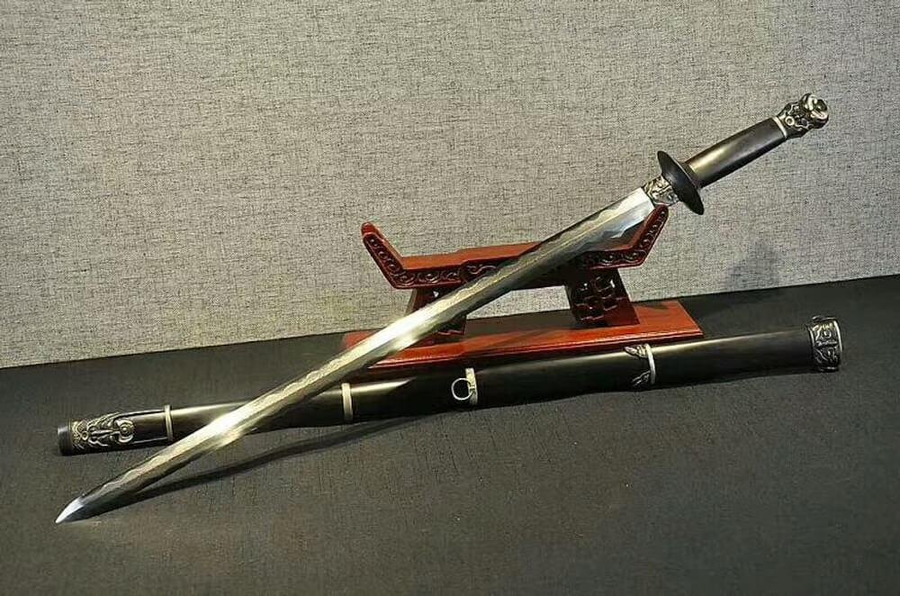 Chinese Sword, Qi Sword, Hand Steel Burn