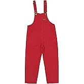 Peacolate 5-14Years Girls Pink Embroidered Denim Overalls Denim Jumpsuits & Rompers Big Girls Pants