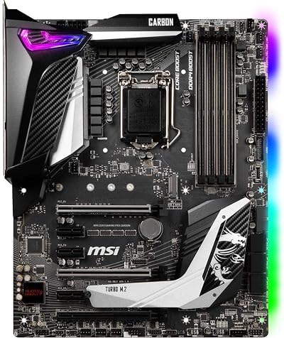 MSI MPG Z390 Gaming PRO Carbon Motherboard LGA1151 DDR4 M.2 USB 3.1 Gen 2