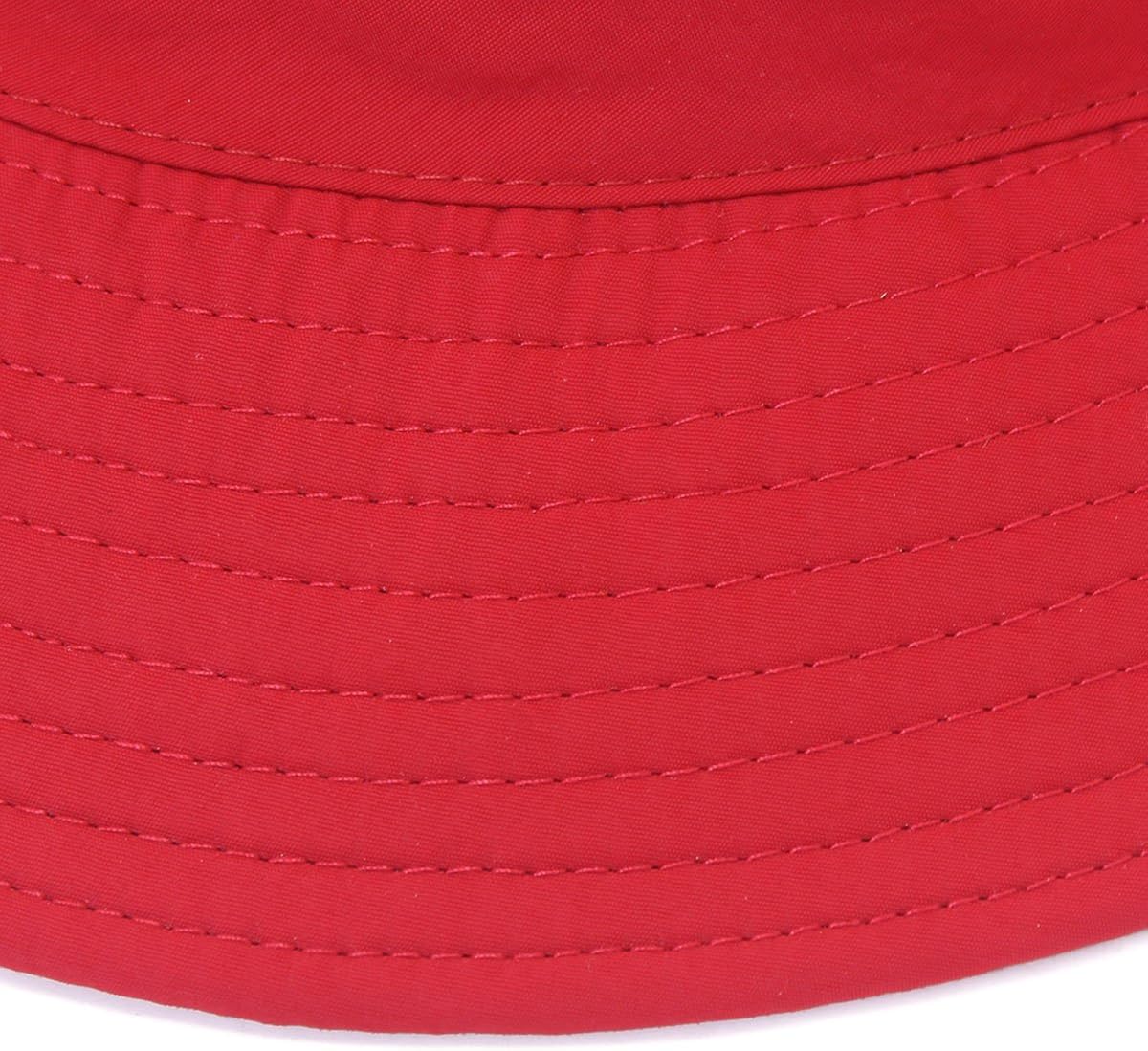 Home Prefer Unisex Mens Womens Lightweight Breathable Daily Summer Boonie Hat Sun Protection Bucket Hat Outdoor Fishing Hat, Red at  Women’s Clothing store