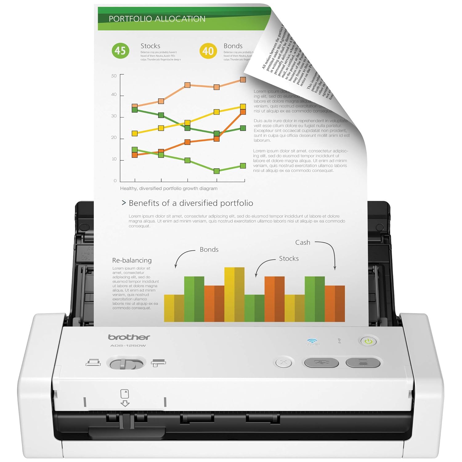 Brother Wireless Portable Compact Desktop Scanner Amazon.co.uk
