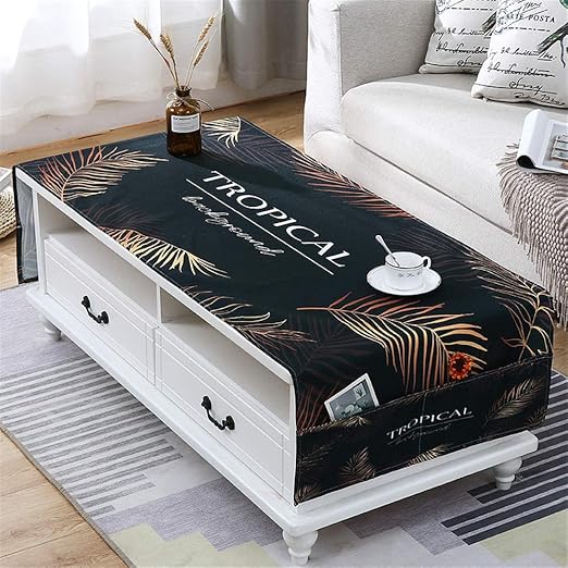 LHXFAN Tablecloth Rectangular coffee table table mat waterproof