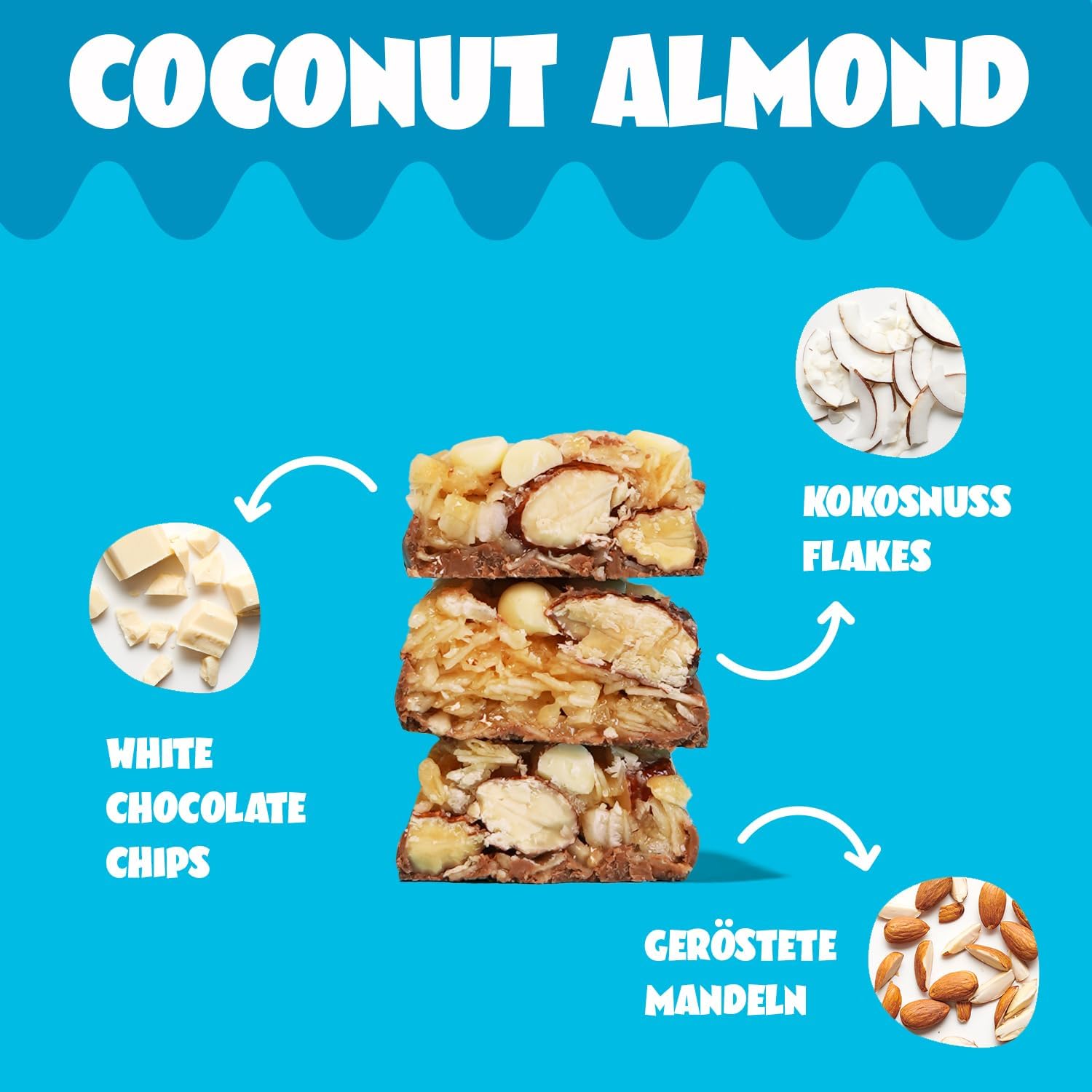 ahead Nutbar Mixbox | Nussriegel Müsliriegel ohne Zuckerzusatz mit 3 Sorten - 12x35g mit nur 1,7g Zucker 6