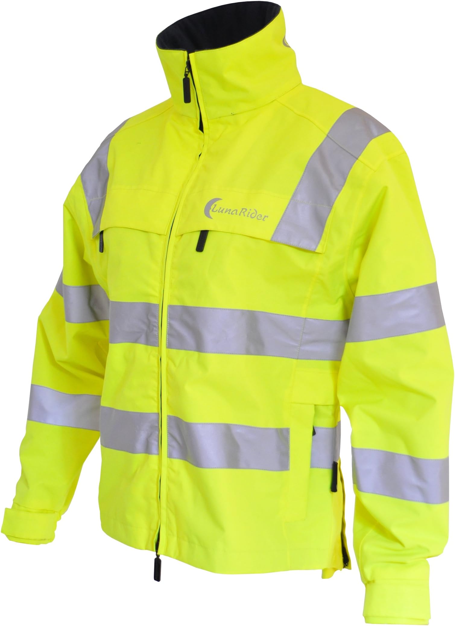 Lunarider Women's Reflective Padded Gilet - Yellow, Large