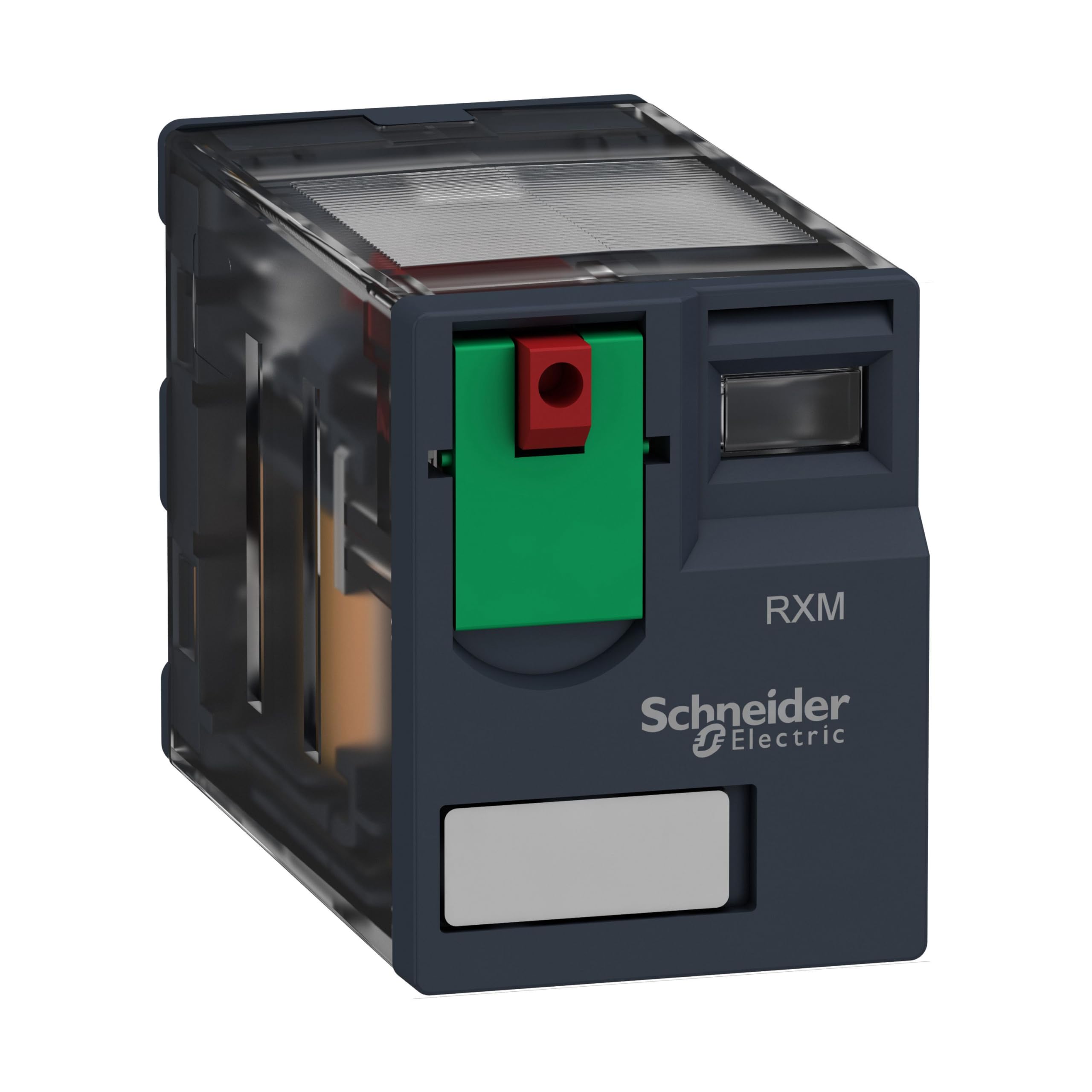 Schneider Electric RXM4GB1F7 Mini Relay 120VAC, Miniature Plug-In Relay - Zelio Rxm 4 C/O 120 V Ac 3 A