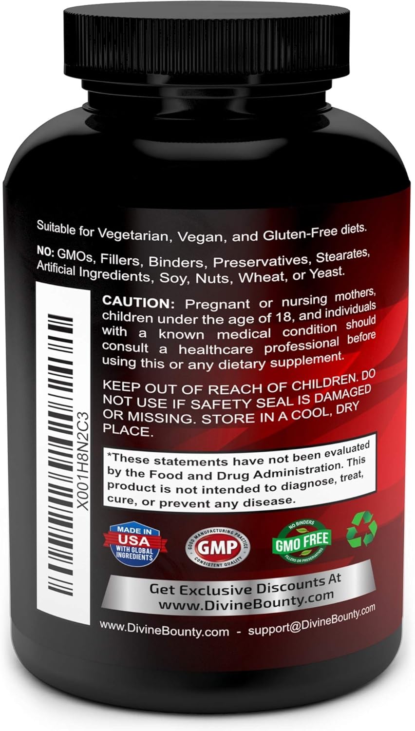 Super B Complex Vitamins - All B Vitamins Including B12, B1, B2, B3, B5, B6, B7, B9, Folic Acid - Vitamin B Complex Supplement - Support Healthy Energy Metabolism - 90 Vegetarian Capsules: Health & Personal Care