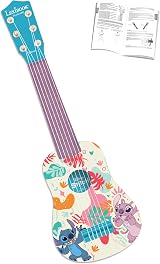 Lexibook Disney Stitch My First Guitar 6 Nylon Strings 53 cm Blue K200D view 2