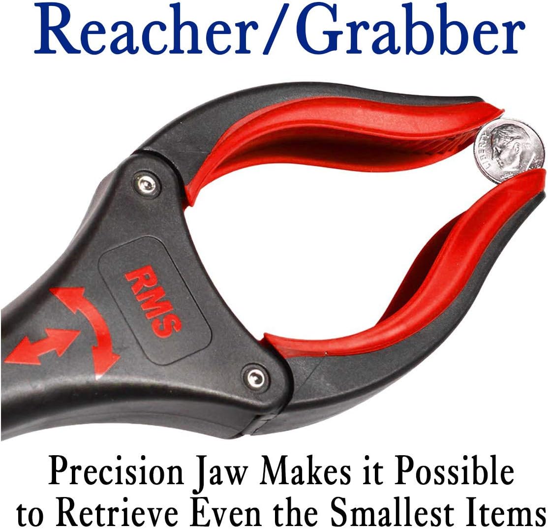 RMS 26" Handi Grip Reacher (Red): Health & Personal Care