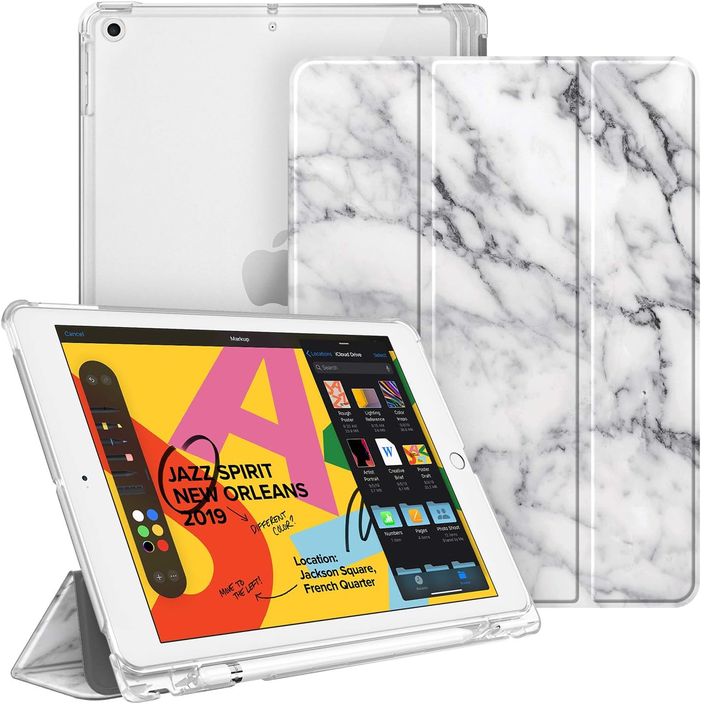 Fintie Case with Pencil Holder for iPad 10.2 2019 Amazon.co.uk