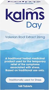 Kalms Day 168 Tablets Traditional Herbal Medicinal Product Valerian Root view 1